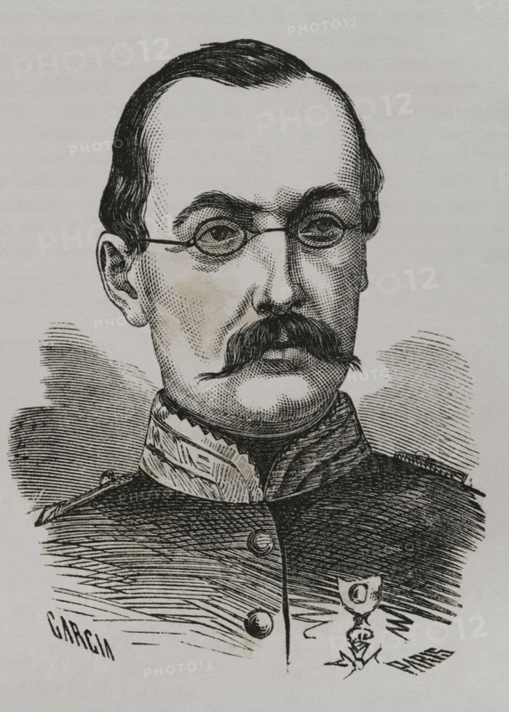 Louis Faidherbe (1818-1889), French general and colonial administrator, 1870. Creator: Marcelo Paris.