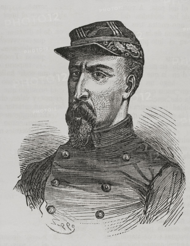 Auguste-Alexandre Ducrot (1817-1882), French general, 1870.  Creator: Unknown.