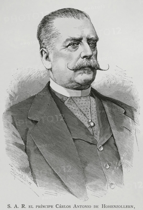 Karl Anton, (1811-1885), Prince of Hohenzollern-Sigmaringen, (1848-1849), 1883.  Creator: Arturo Carretero y Sánchez.