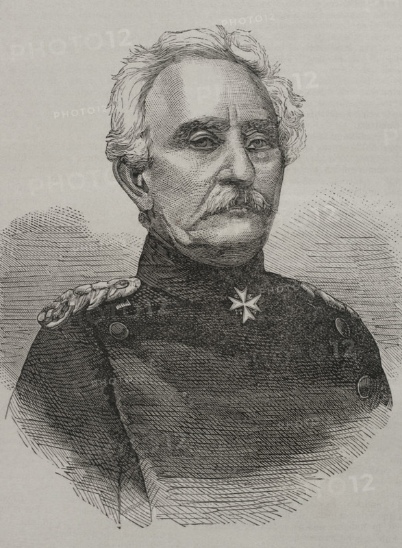 Karl Friedrich von Steinmetz (1796-1877), Prussian General, Feldmarschall, 1870. Creator: Unknown.