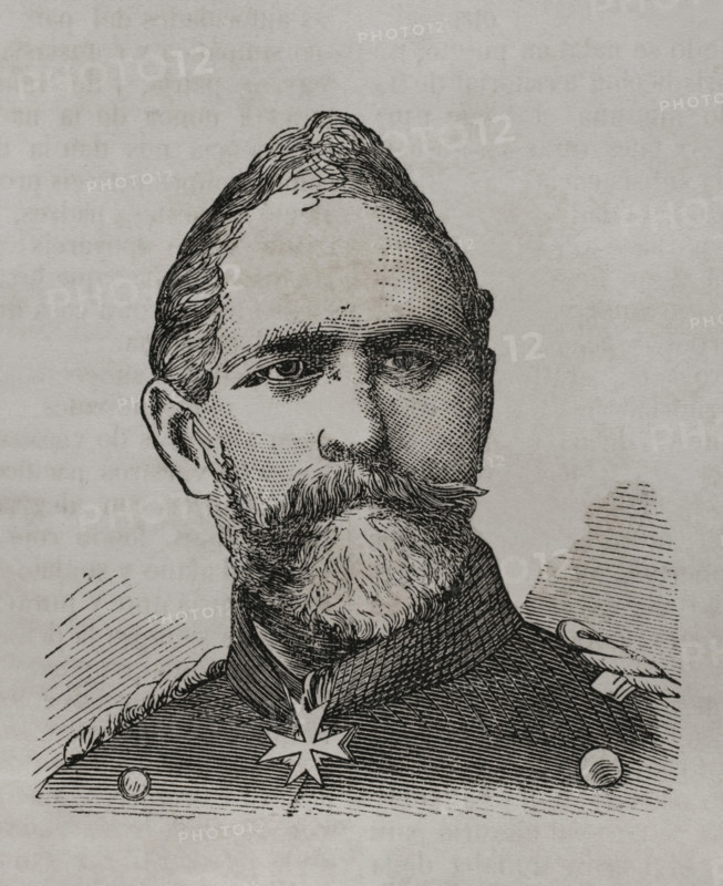 Edwin von Manteuffel (1809-1885), Prussian Generalfeldmarschall (general field marshal), 1870. Creator: Unknown.