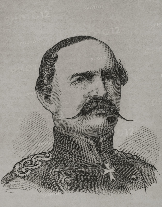 Prince August of Württemberg (1813-1885), Prussian Colonel General of the Cavalry..., 1870. Creator: Unknown.