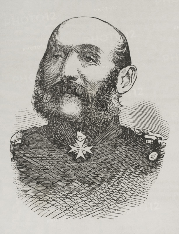 Gustav von Manstein (Albert Ehrenreich Gustav von Manstein) (1805-1877), Prussian general, 1870.  Creator: Unknown.