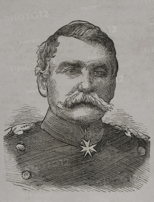 Gustav von Alvensleben (1803-1881), Prussian general, 1870.  Creator: Unknown.