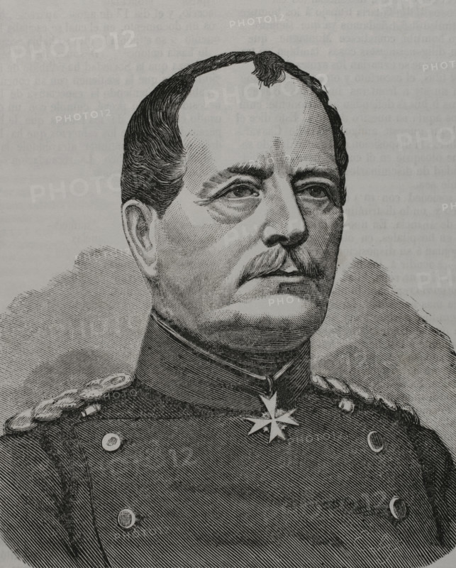 August von Werder (1808-1888), Prussian general, 1870. Creator: Unknown.