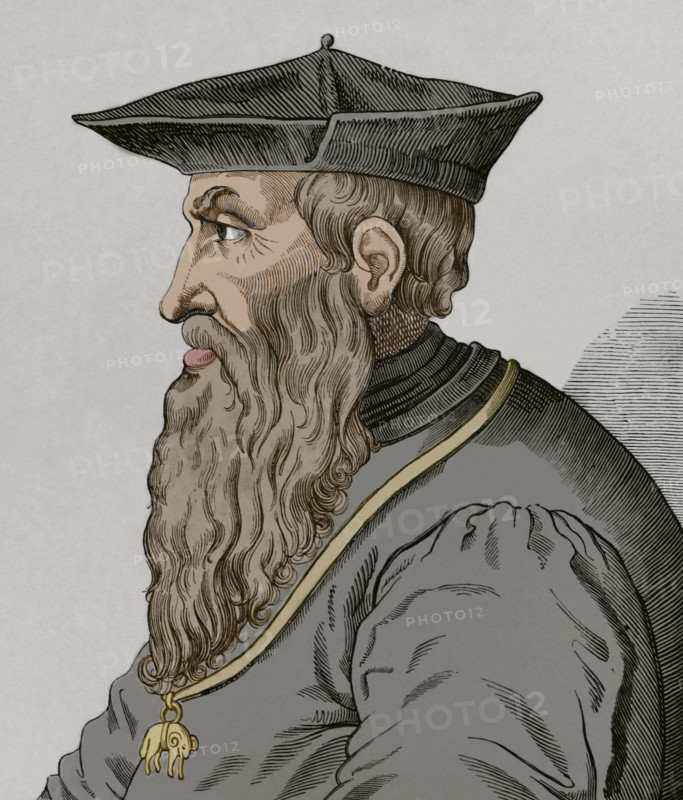 Andrea Doria, (1466-1560), Genoese admiral and statesman, 1877.  Creator: Unknown.