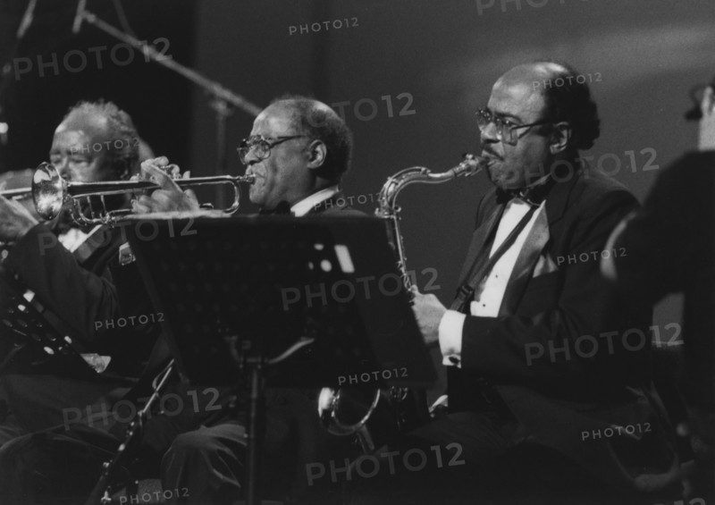Benny Golson, Lionel Hampton and his Golden Men of Jazz, North Sea Jazz Festival, 1994. Creator: Brian Foskett.