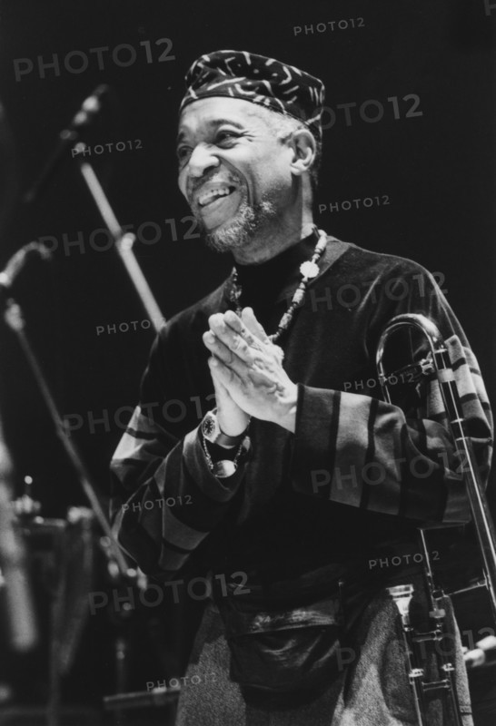 Benny Powell, Randy Weston's African Sounds, Birmingham, 1993. Creator: Brian Foskett.