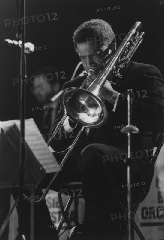 Bill Hughes, Count Basie Orchestra, 1990s. Creator: Brian Foskett.