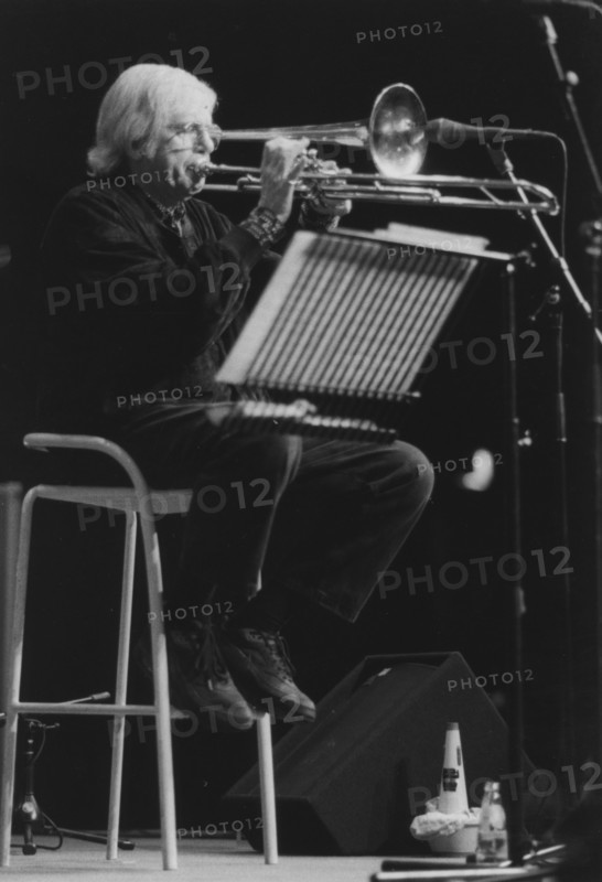 Bob Brookmeyer, Jazz Inn Party, Netherlands, 1989. Creator: Brian Foskett.