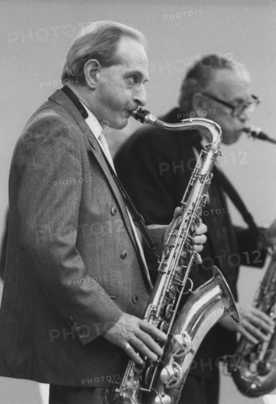 Bobby Wellins and Bob Wilber, Cleethorpes Jazz Festival, 2007. Creator: Brian Foskett.