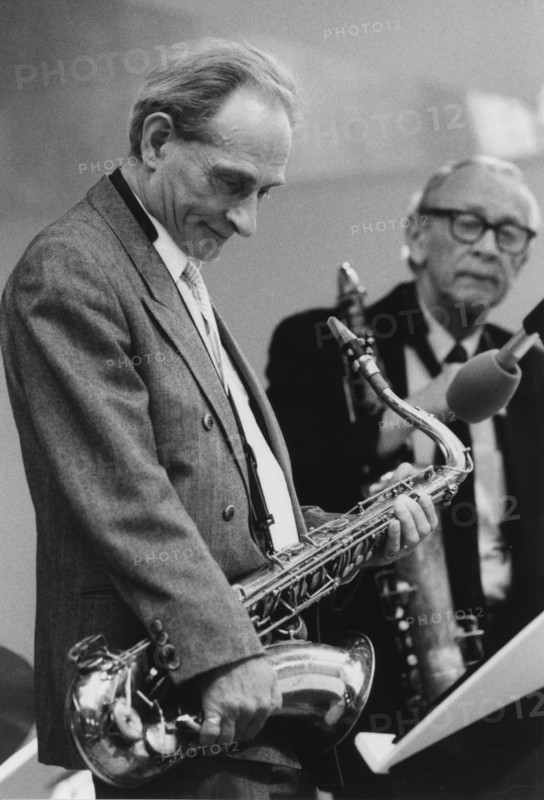 Bobby Wellins and Bob Wilber, Cleethorpes Jazz Festival, 2007. Creator: Brian Foskett.