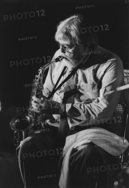 Bud Shank, UK tour, 1995. Creator: Brian Foskett.