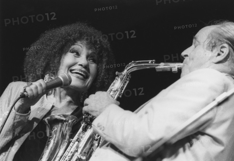 Cleo Laine and John Dankworth, Brecon Jazz Festival, 1995. Creator: Brian Foskett.