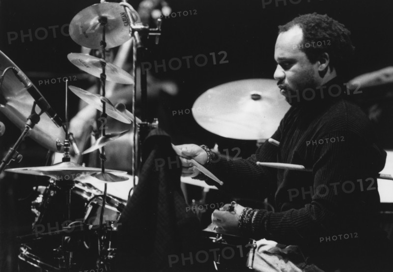 Dennis Chambers, North Sea Jazz Festival, Netherlands, 1989. Creator: Brian Foskett.
