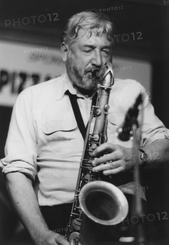Dick Morrissey, Pizza Express, Soho Jazz Festival, 1992. Creator: Brian Foskett.