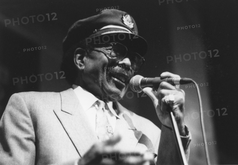 Doc Cheatham, Edinburgh Jazz Festival, 1988. Creator: Brian Foskett.