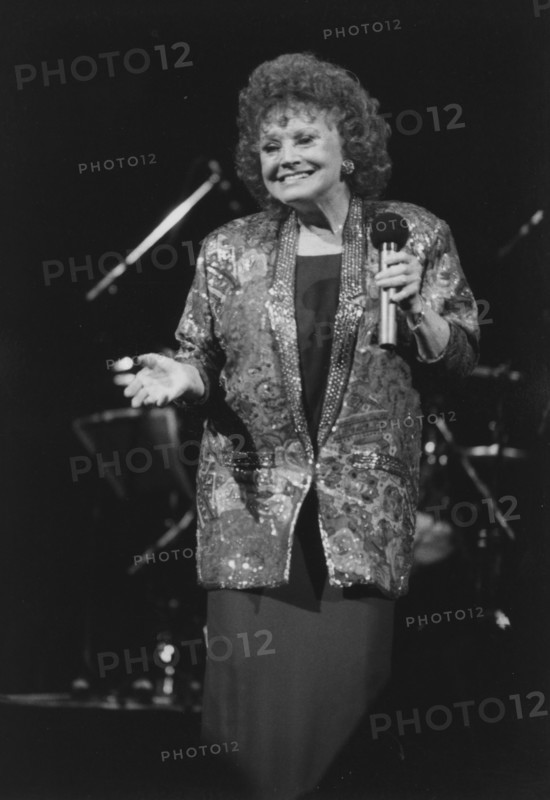 Kay Starr, London Palladium, 1991. Creator: Brian Foskett.