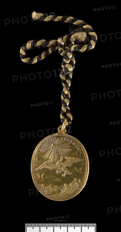 Medal of Charles III of Spain, 18th century. Creator: Johann Georg Seidlitz.
