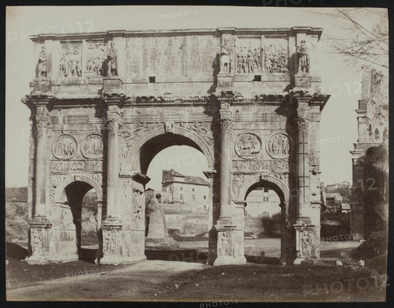Arch of Constantine, Rome, c1858. Creator: Jane Martha St. John.