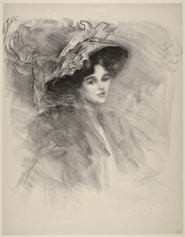 Parisienne, first half of the 20th century. Creator: Albert de Belleroche.