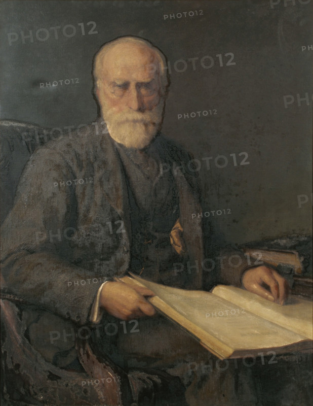 Portrait of John Callcott Horsley, 1902. Creator: Walter Charles Horsley.