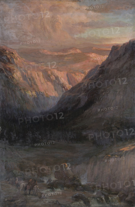 Mountain Landscape, c1900-1930s. Creator: Arthur George Walker.