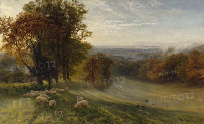 Autumn Morning, 1891. Creator: George Vicat Cole.