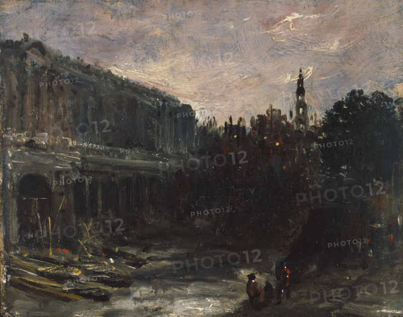 Somerset House, c1819. Creator: John Constable.