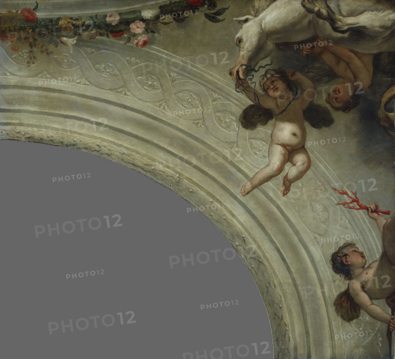 Cupid Before Jupiter, (Horse section), 1713-1715. Creator: Sebastiano Ricci.
