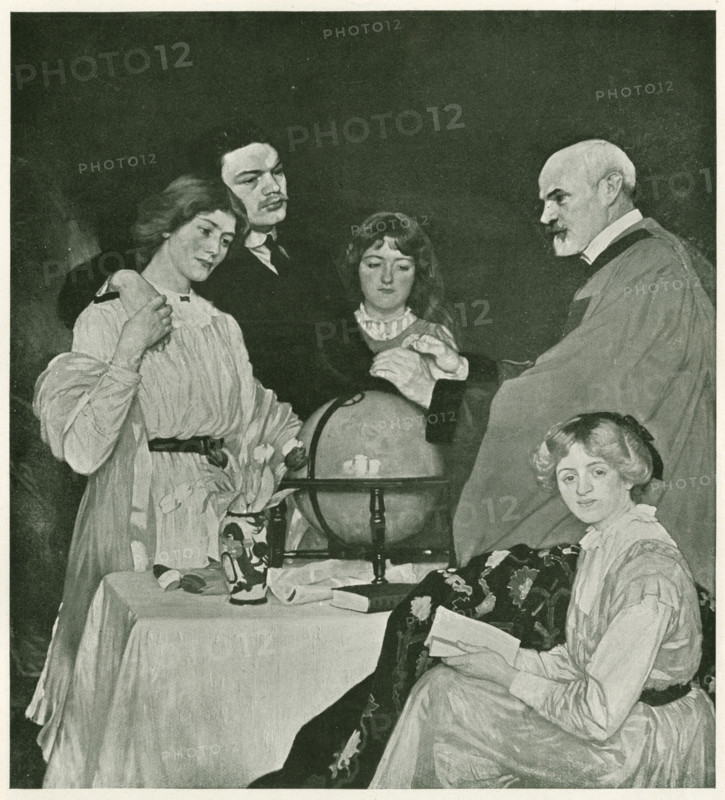The Celestial Globe, 1911. Creator: William Strang.