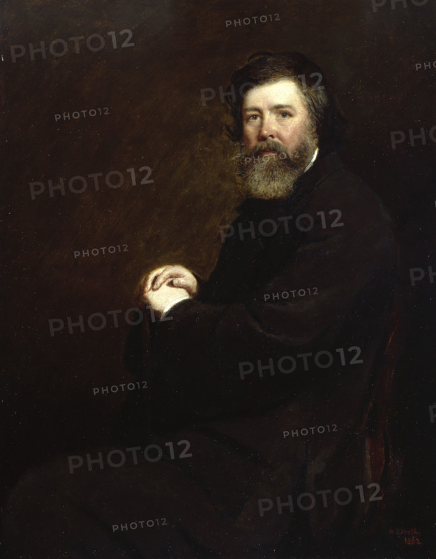 Portrait of Thomas Creswick, R.A., 1862. Creator: William Powell Frith.