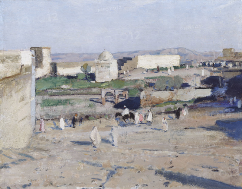 Entry into Fez, 1930s. Creator: Henry Bishop.