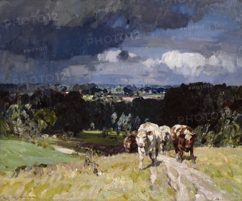 The Raincloud, c1915. Creator: John Alfred Arnesby Brown.