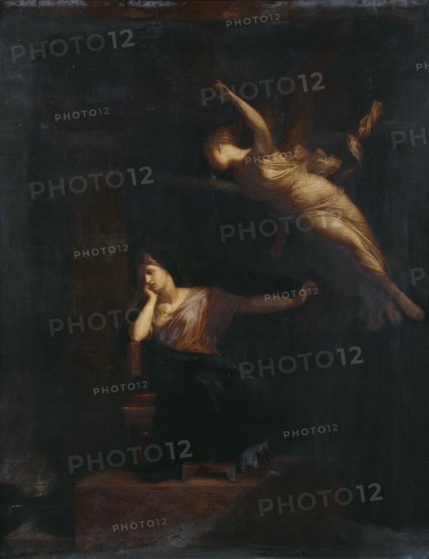 Ceres refusing to be consoled by Iris, 1816. Creator: Richard Cook.