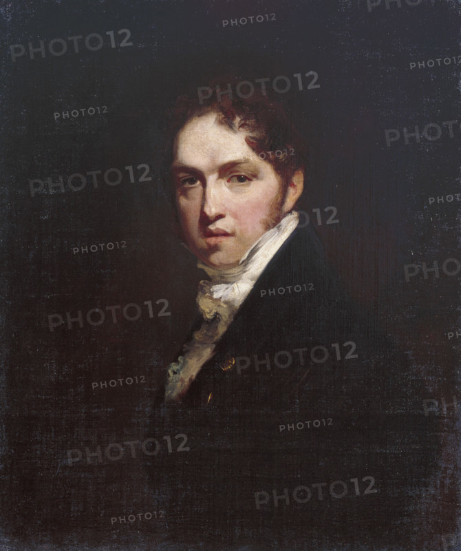 Self-portrait of William Owen R.A., c1795-1805. Creator: William Owen.