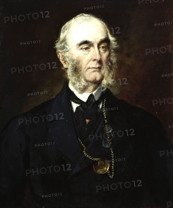 Self-portrait of Sir Francis Grant, P.R.A, 1876. Creator: Francis Grant.