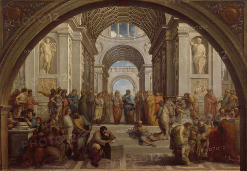 School of Athens, late 18th century. Creator: Giuseppe Cades.