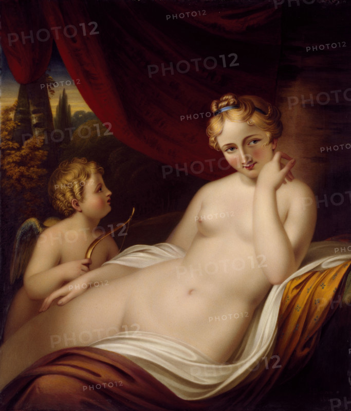 Venus and Cupid, 1811. Creator: Henry Bone.