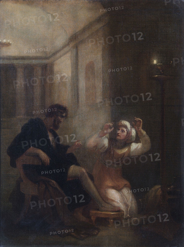 Ulysses discovered by his Nurse, (1810?). Creator: Robert Smirke.