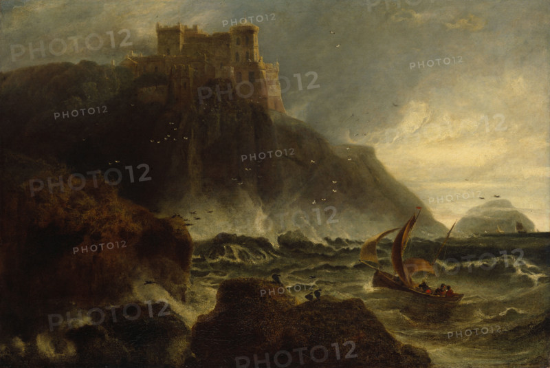 View of the Coast of Scotland, 1822. Creator: William Daniell.