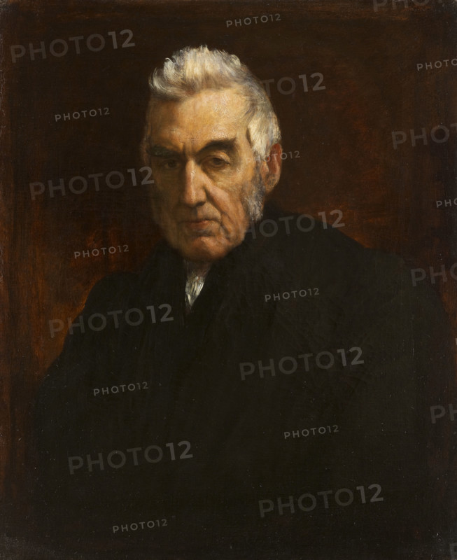 Portrait of Very Revd Henry Hart Milman, Dean of St. Paul's, c1863. Creator: George Frederick Watts.