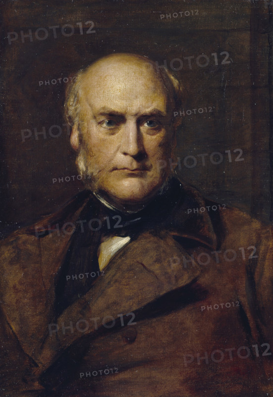 Portrait of Sir George Gilbert Scott, R.A., 1877. Creator: George Richmond.
