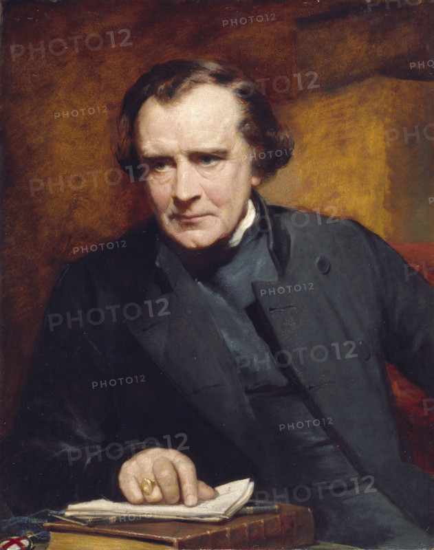 Portrait of Samuel Wilberforce, Bishop of Oxford, 1868. Creator: George Richmond.