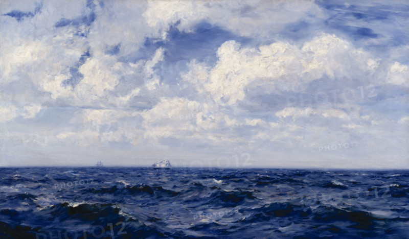 Summer Breeze in the Channel, 1893. Creator: Henry Moore.