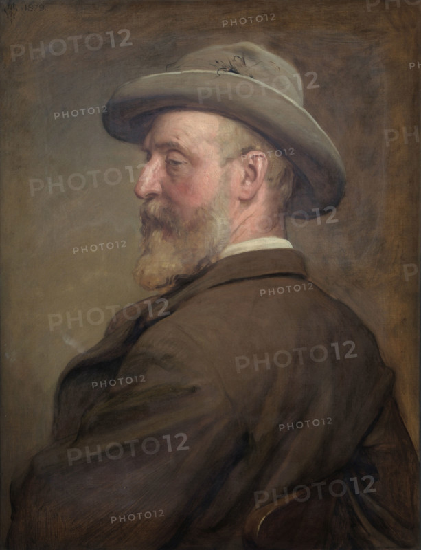 Portrait of Charles West Cope, R.A., 1879. Creator: Henry Tanworth Wells.
