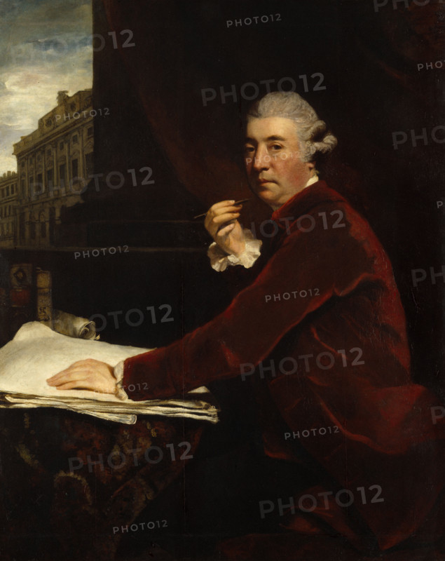 Portrait of Sir William Chambers, R.A., c1780. Creator: Sir Joshua Reynolds.