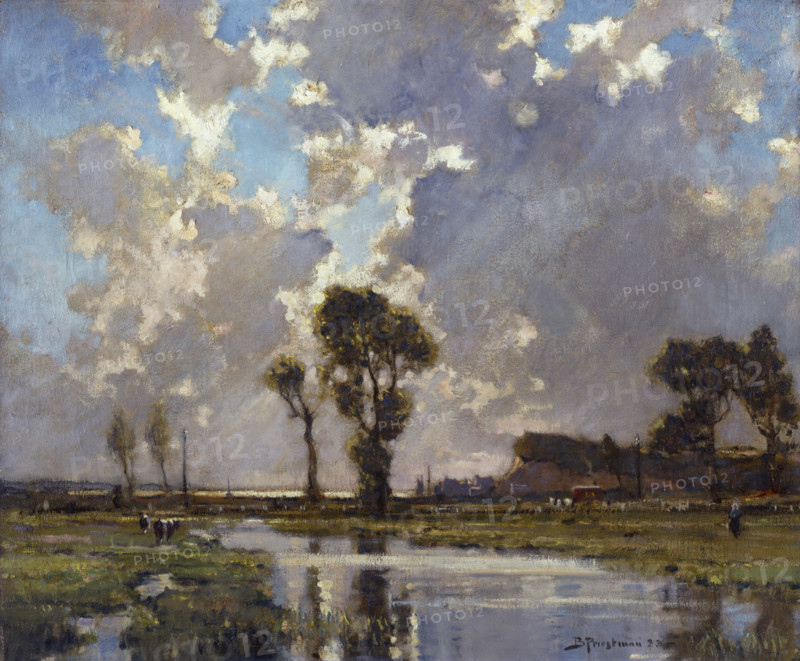 Near Wareham, Dorset, 1923. Creator: Bertram Priestman.