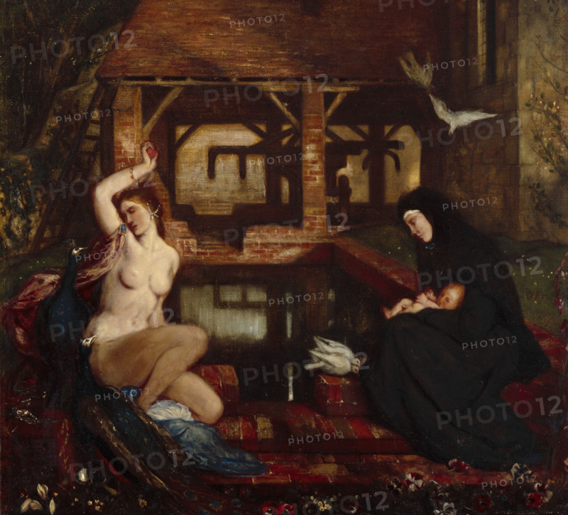 Vanity and Sanctity, 1921. Creator: Charles Shannon.