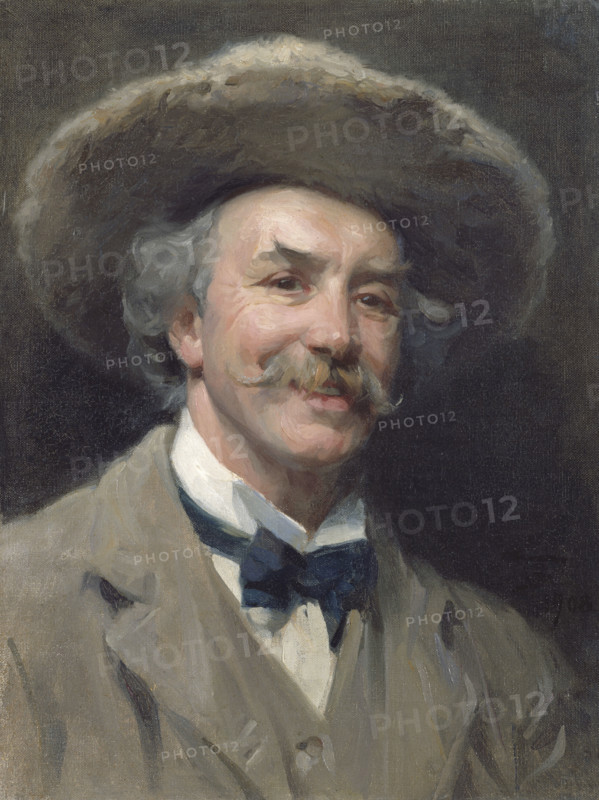 The Beaver Hat, 1908. Creator: Frank Bramley.